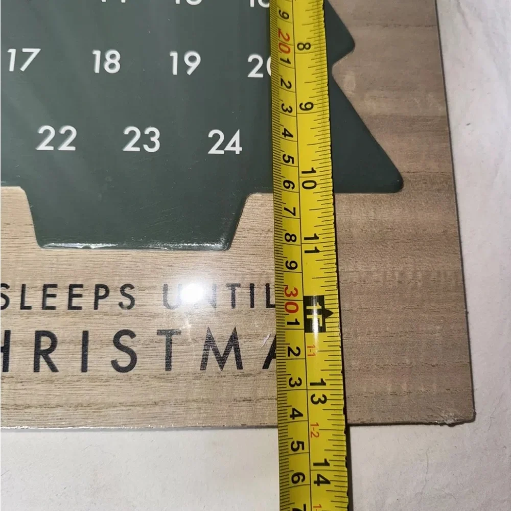 Sleeps Until Christmas Wall Hanging Advent Calendar from Target NEW